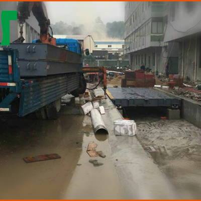 佛山天生藥業(yè)地磅項(xiàng)目--2018年6月14日