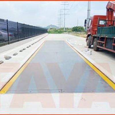 惠州天達(dá)塑膠地磅項(xiàng)目施工案例--2018年8月8日