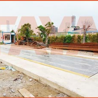 橫琴皖通地磅項(xiàng)目施工案例--2018年7月28日