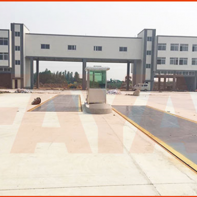 中山兩岸四地農(nóng)批市場(chǎng)地磅項(xiàng)目施工案例--2018年7月2日